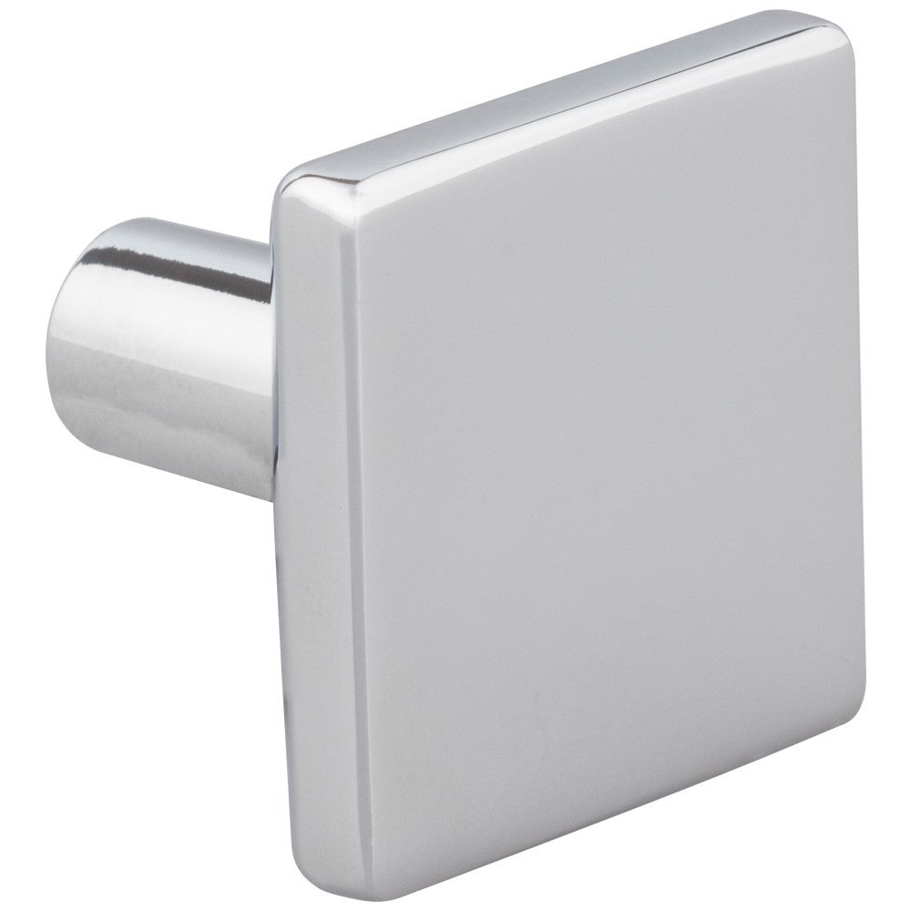 1-1/4" Overall Length Satin Nickel Walker 1 Square Knob