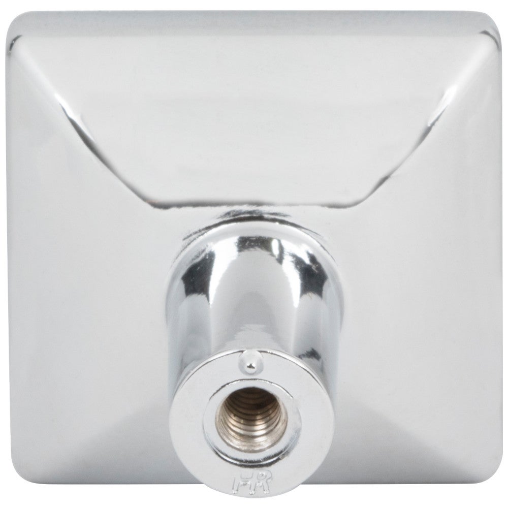 1-1/4" Overall Length Satin Nickel Walker 1 Square Knob