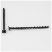 Hardware Resources #8 x 3" Black Phosphate Phillips Drive Coarse Thread Bugle Head Drywall Screw Sold by the Keg