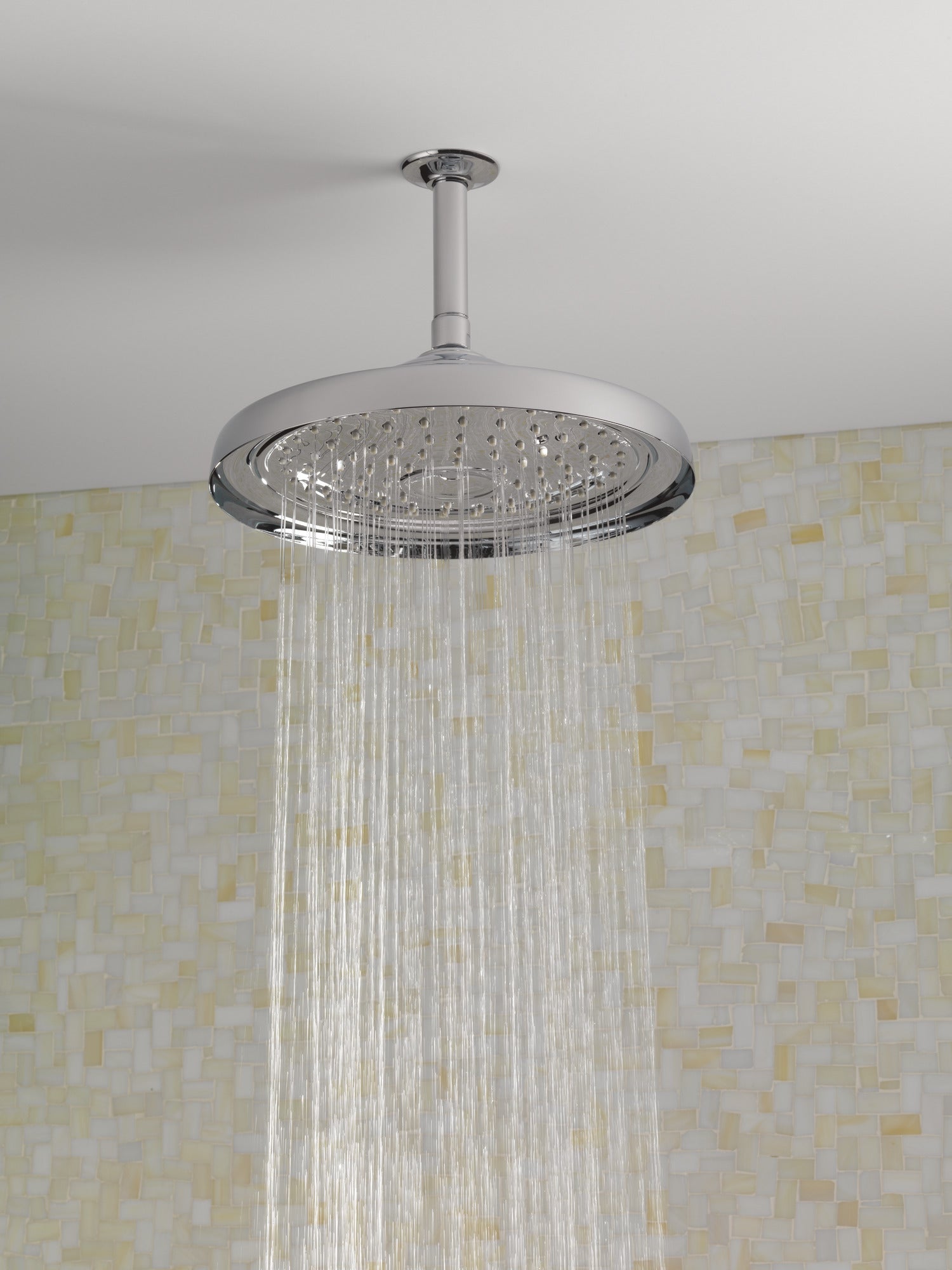 Brizo Essential™ Shower 6" Ceiling Mount Shower Arm And Round Flange