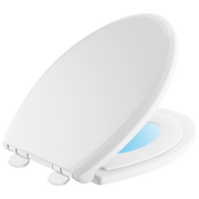 Delta Sanborne® Elongated Slow-Close / Quick-Release Nightlight Family Seat