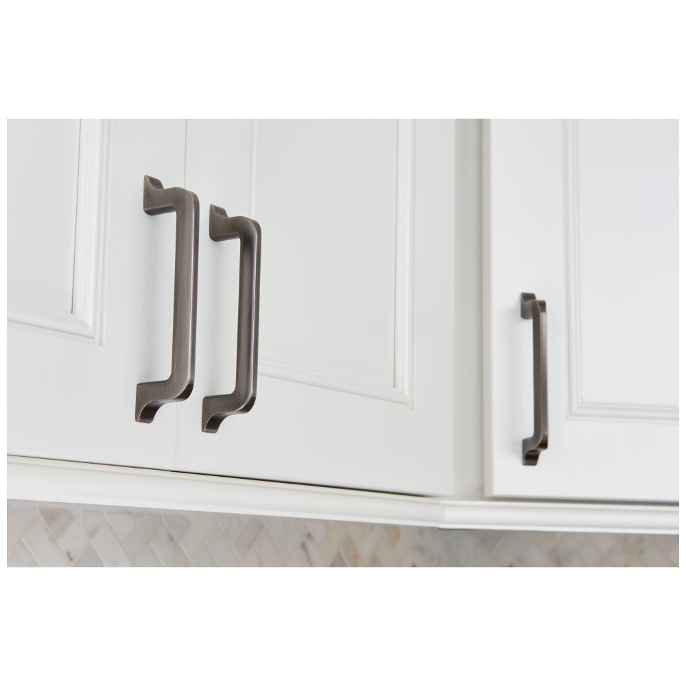 Hardware Resources 3" Center-to-Center Satin Nickel Callie Cabinet Pull