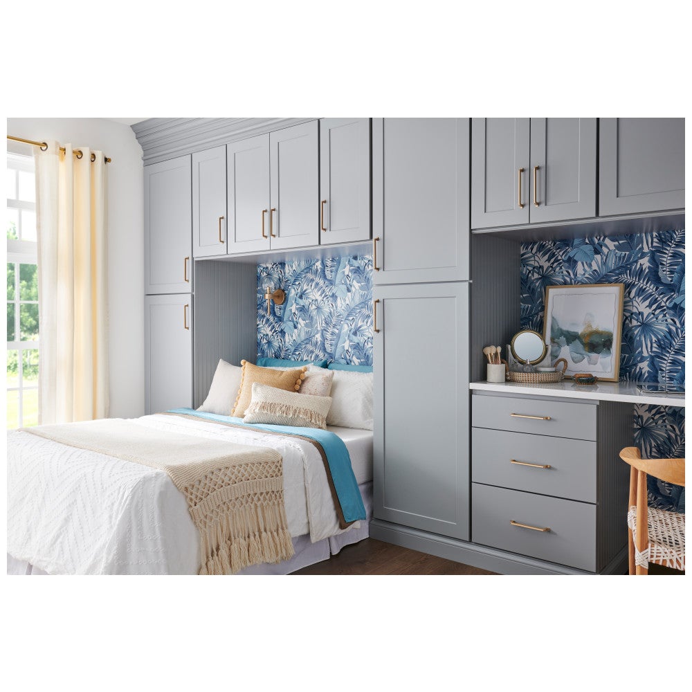 Hardware Resources 3" Center-to-Center Satin Nickel Callie Cabinet Pull