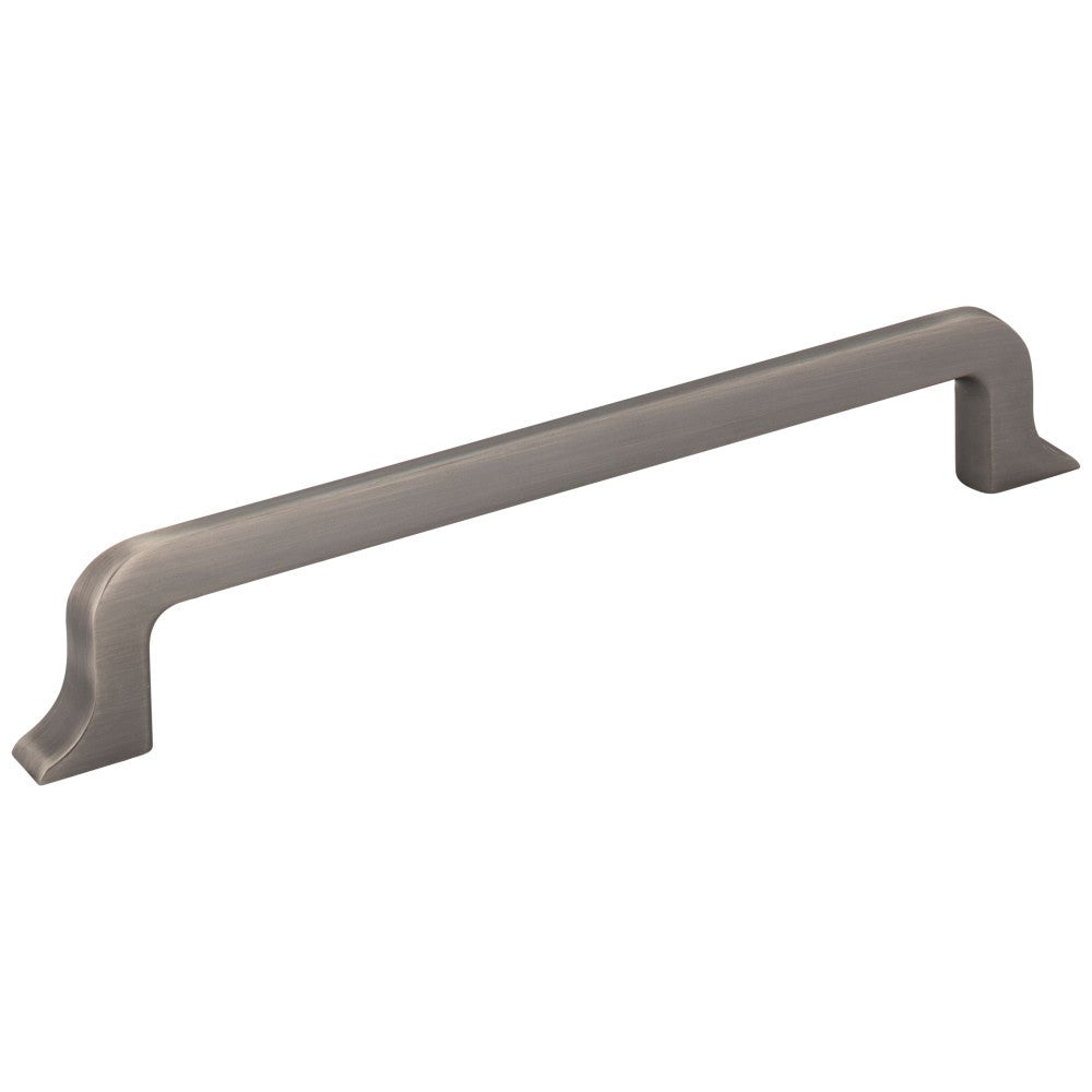 Hardware Resources 3" Center-to-Center Satin Nickel Callie Cabinet Pull