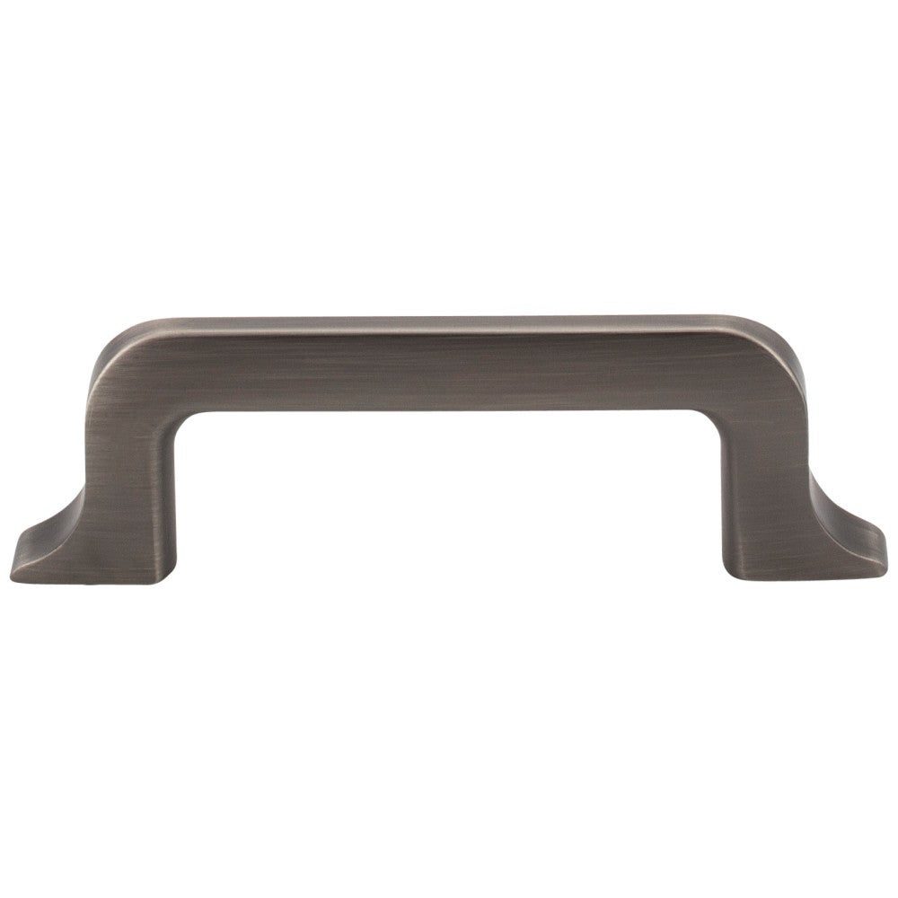Hardware Resources 3" Center-to-Center Satin Nickel Callie Cabinet Pull