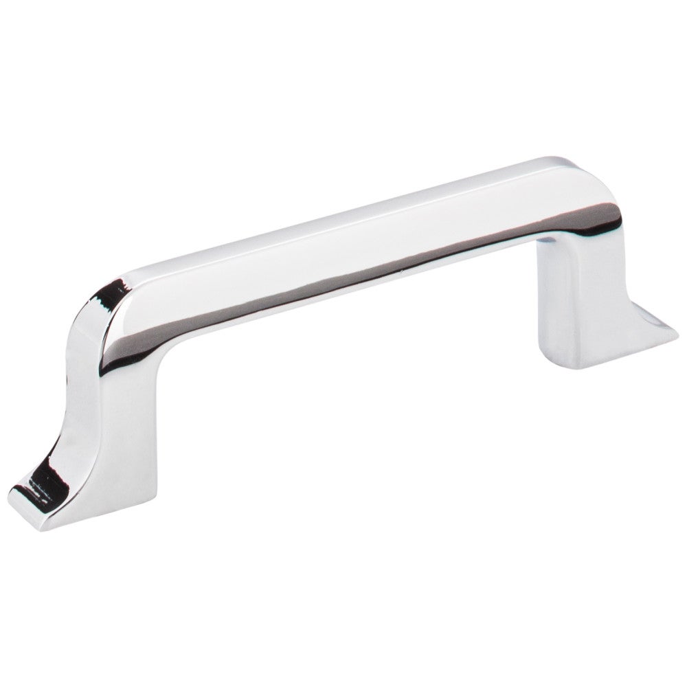 Hardware Resources 3" Center-to-Center Satin Nickel Callie Cabinet Pull