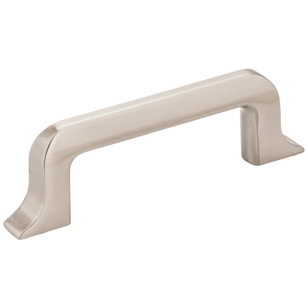 Hardware Resources 3" Center-to-Center Satin Nickel Callie Cabinet Pull