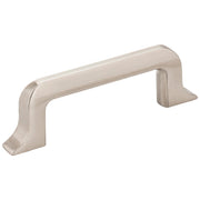 Hardware Resources 3" Center-to-Center Satin Nickel Callie Cabinet Pull