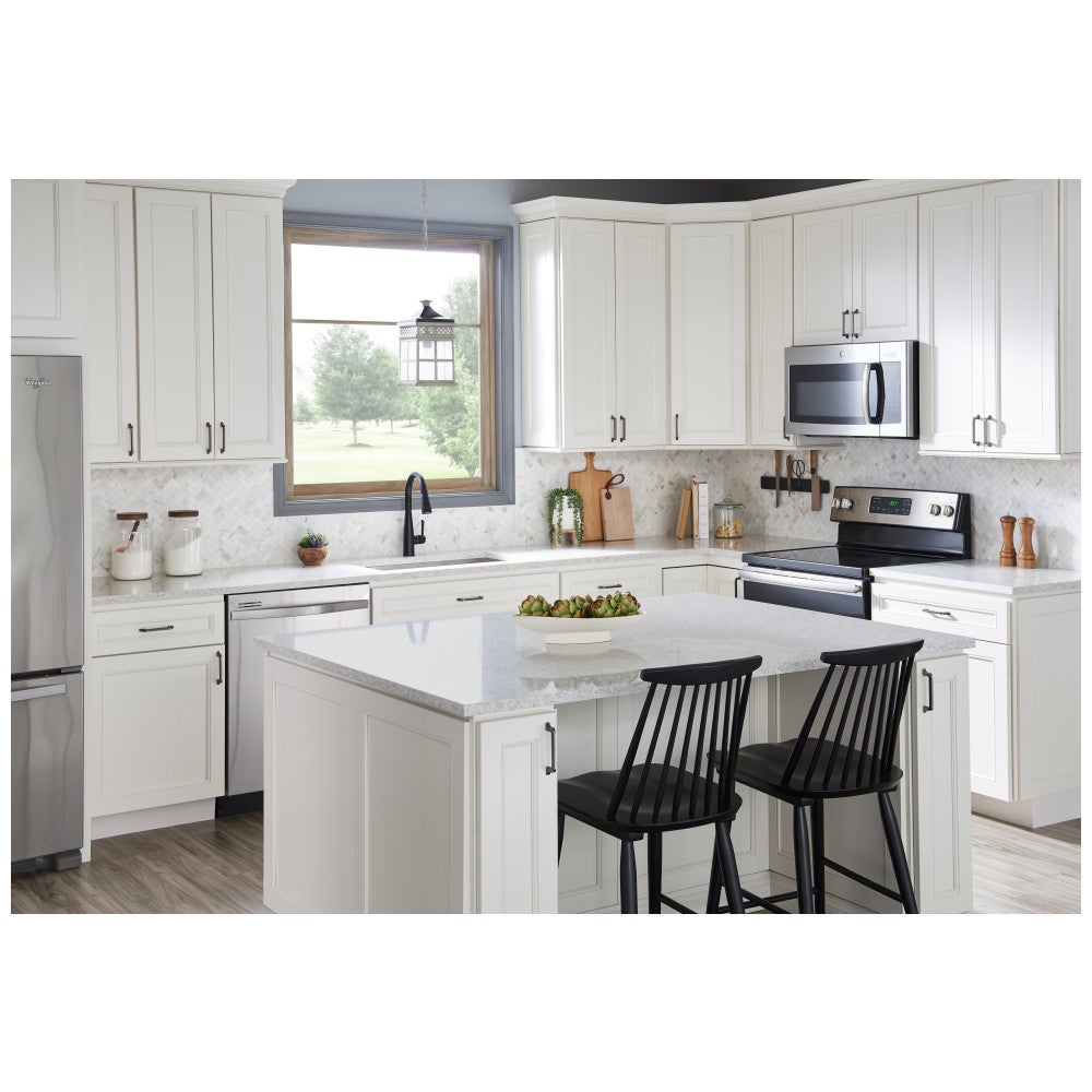 Hardware Resources 3" Center-to-Center Satin Nickel Callie Cabinet Pull