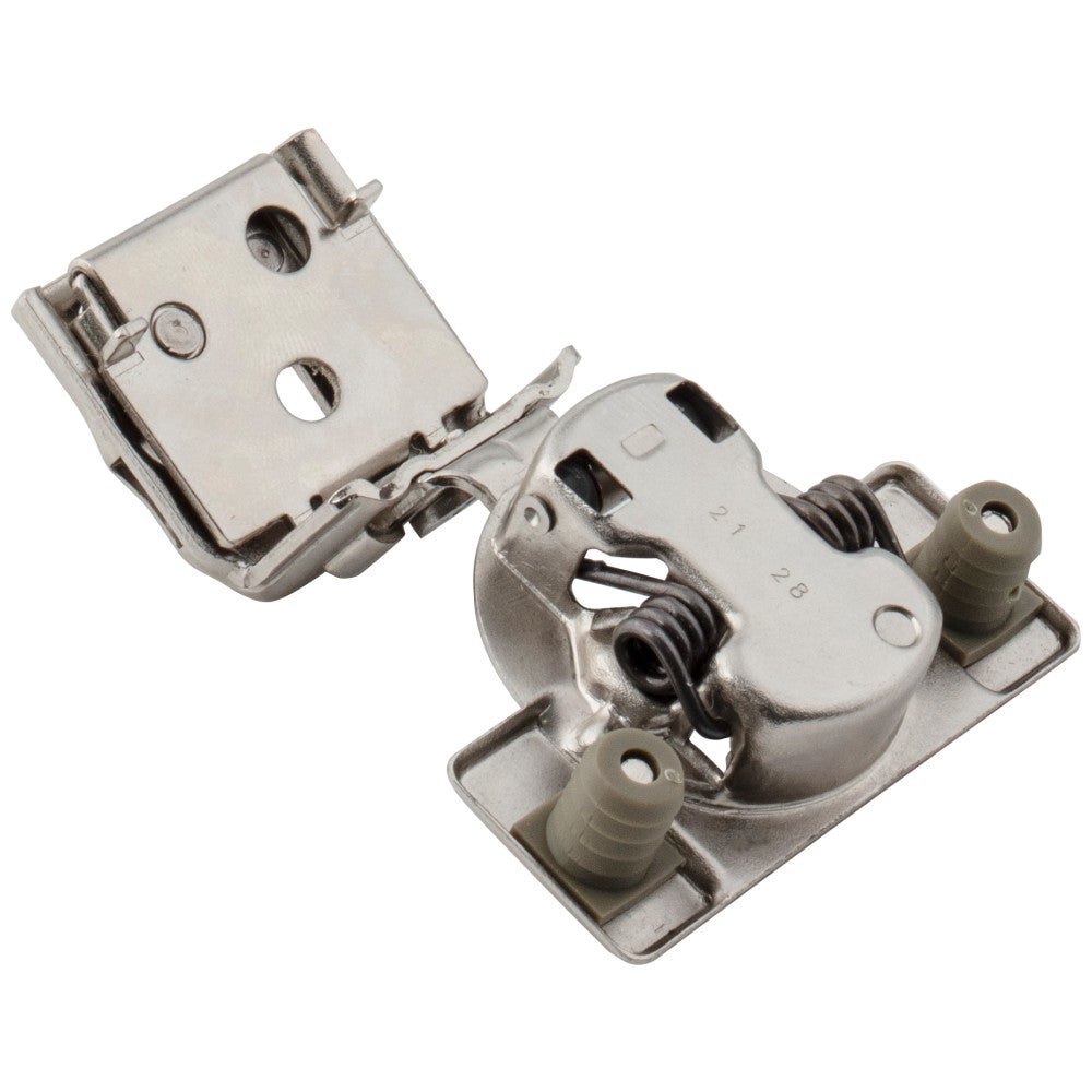 Hardware Resources HR MAX 105° 1-1/4" Overlay Self-close Compact Hinge with Press-in 8 mm Dowels