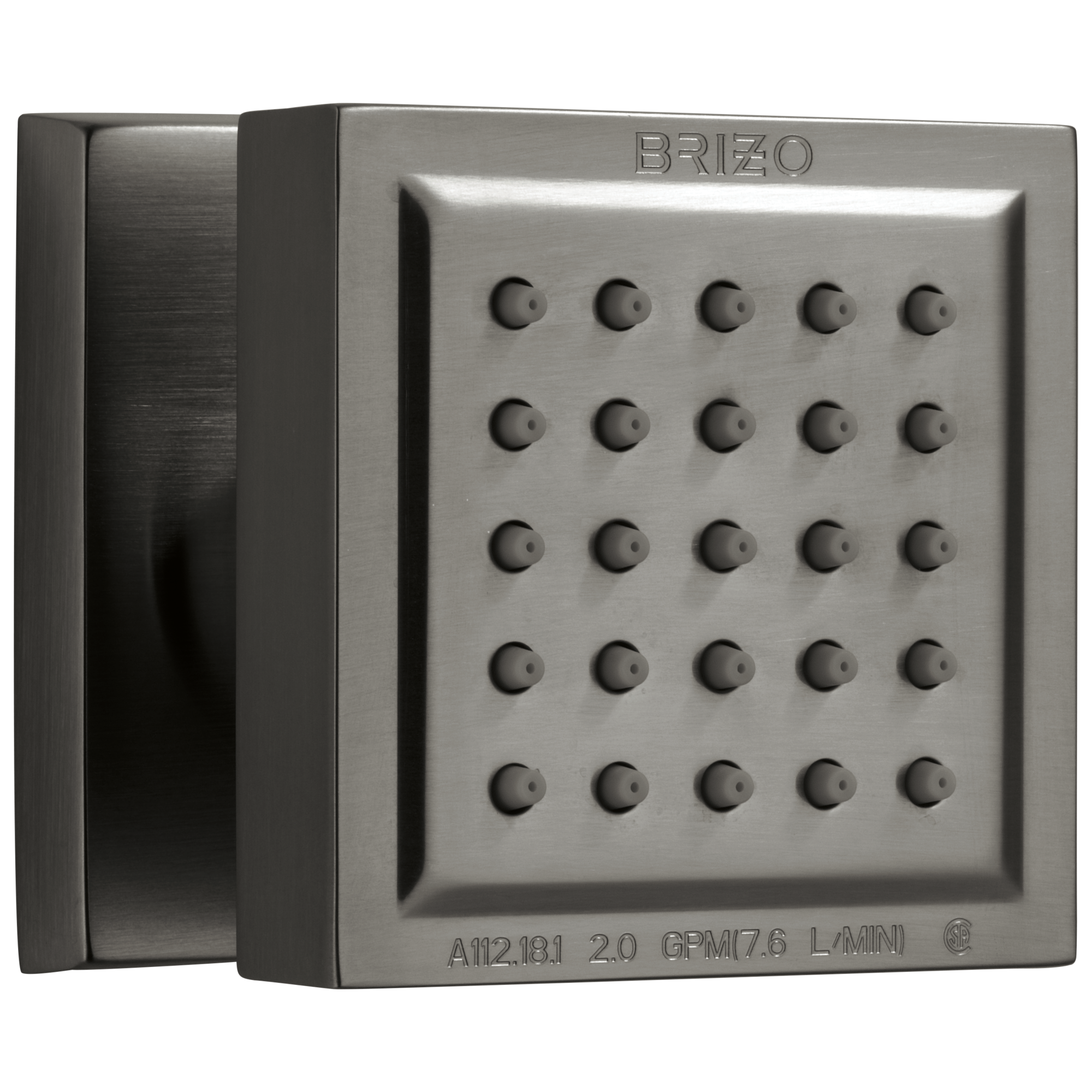 Brizo Essential™ Shower Touch-Clean® Square Body Spray