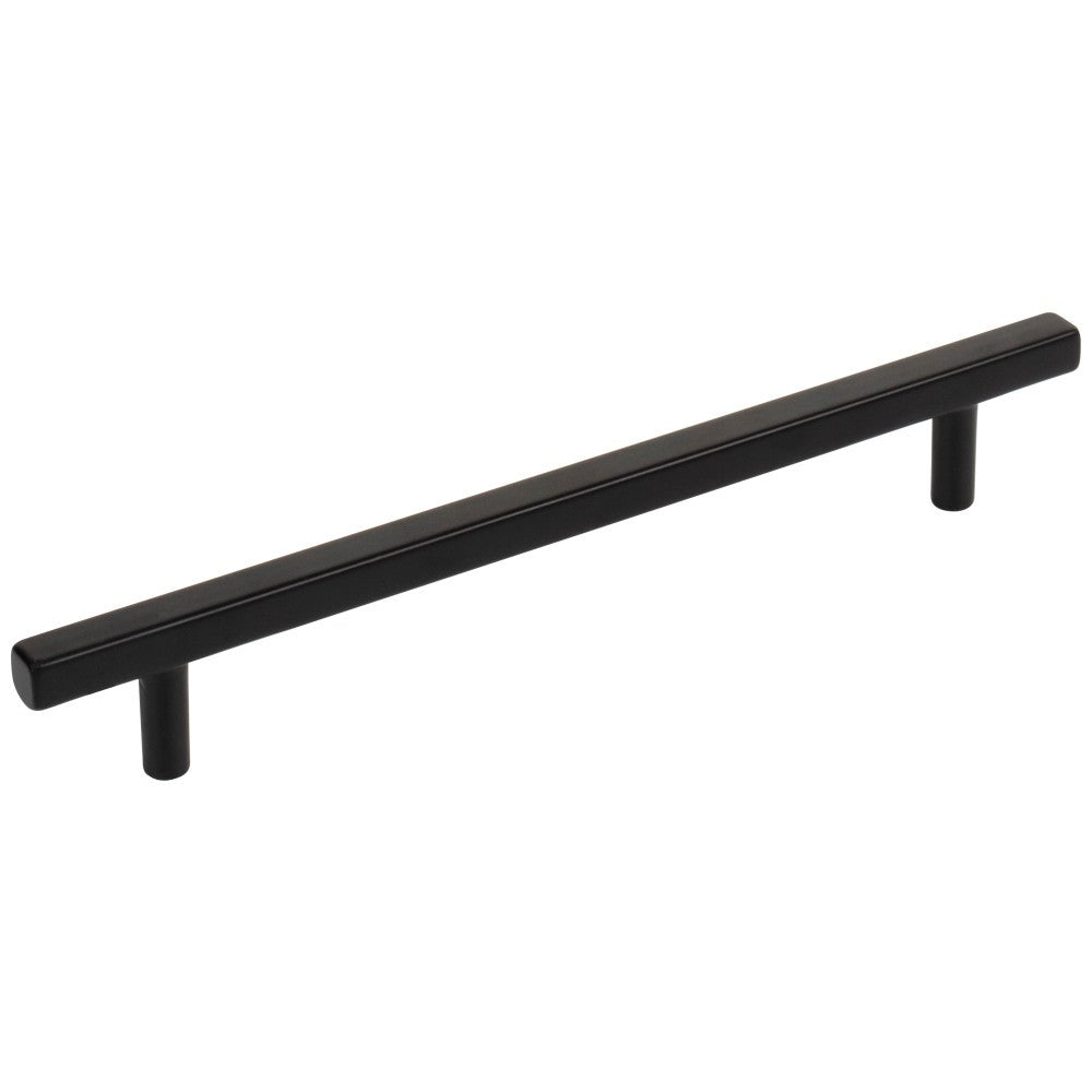 96 mm Center-to-Center Satin Nickel Square Dominique Cabinet Bar Pull