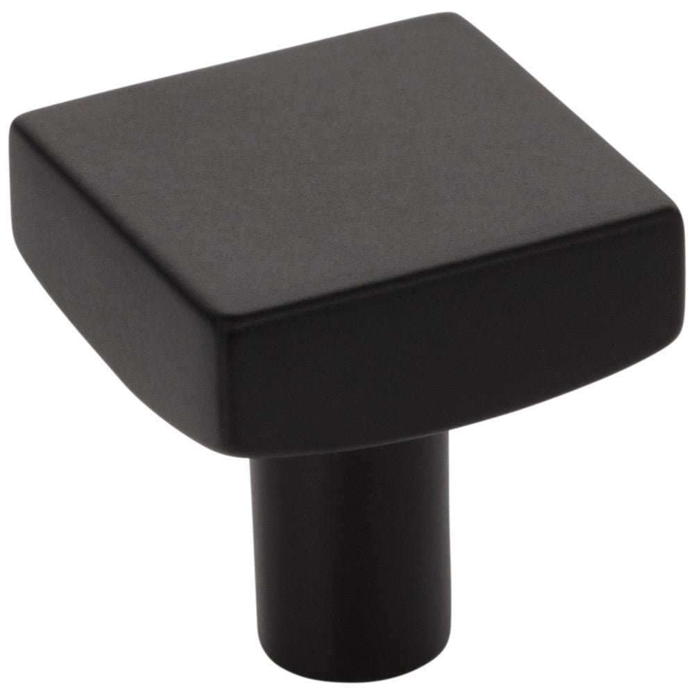 Hardware Resources 1-1/8" Overall Length Satin Nickel Square Dominique Cabinet Knob
