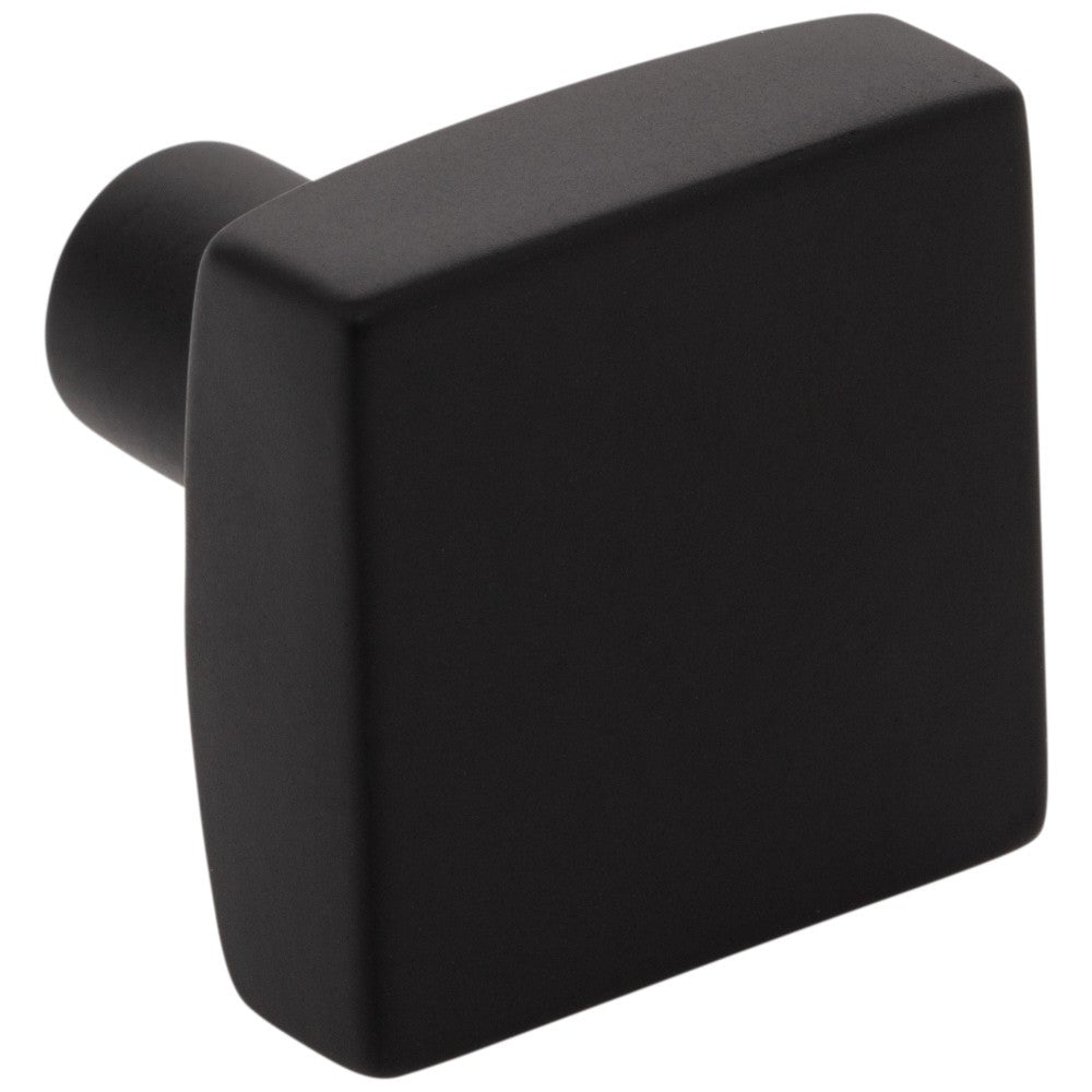 Hardware Resources 1-1/8" Overall Length Satin Nickel Square Dominique Cabinet Knob