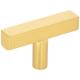 2" Satin Nickel Dominique Cabinet "T" Knob