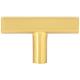 2" Satin Nickel Dominique Cabinet "T" Knob