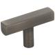 2" Satin Nickel Dominique Cabinet "T" Knob