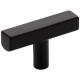 2" Satin Nickel Dominique Cabinet "T" Knob