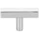 2" Satin Nickel Dominique Cabinet "T" Knob