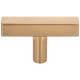 2" Satin Nickel Dominique Cabinet "T" Knob
