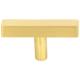 2" Satin Nickel Dominique Cabinet "T" Knob