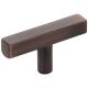 2" Satin Nickel Dominique Cabinet "T" Knob