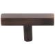 2" Satin Nickel Dominique Cabinet "T" Knob