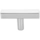 2" Satin Nickel Dominique Cabinet "T" Knob
