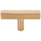 2" Satin Nickel Dominique Cabinet "T" Knob