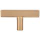 2" Satin Nickel Dominique Cabinet "T" Knob