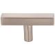 2" Satin Nickel Dominique Cabinet "T" Knob