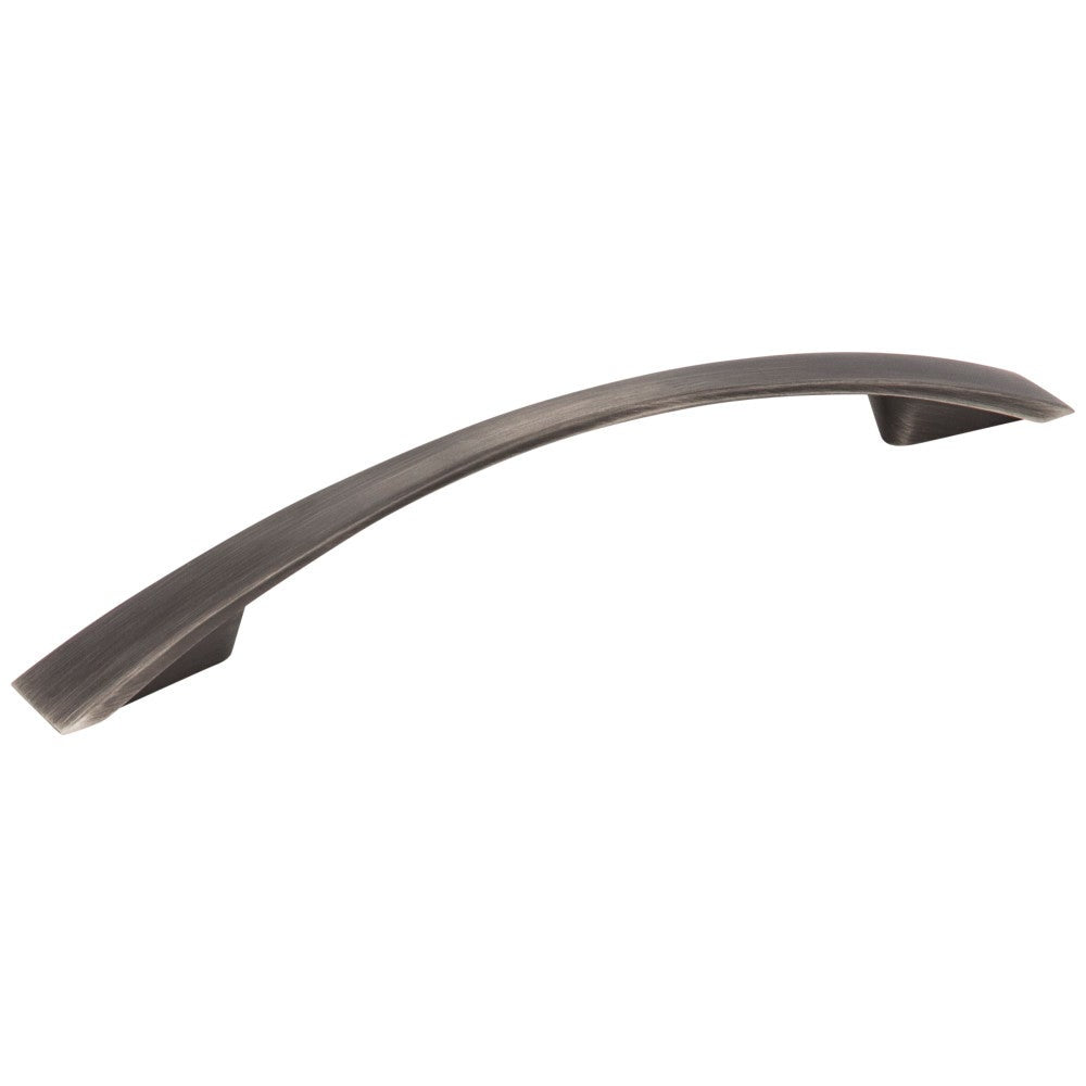 Hardware Resources 96 mm Center-to-Center Satin Nickel Flared Regan Cabinet Pull