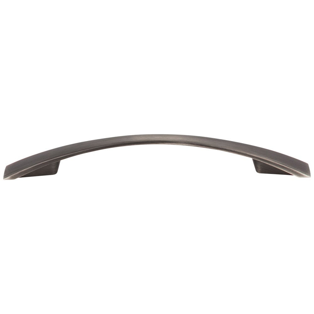 Hardware Resources 96 mm Center-to-Center Satin Nickel Flared Regan Cabinet Pull