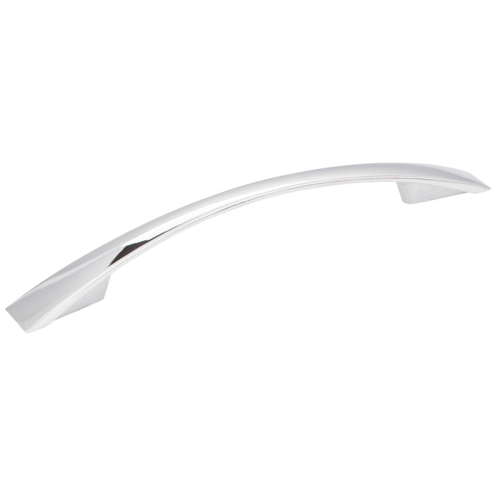 Hardware Resources 96 mm Center-to-Center Satin Nickel Flared Regan Cabinet Pull