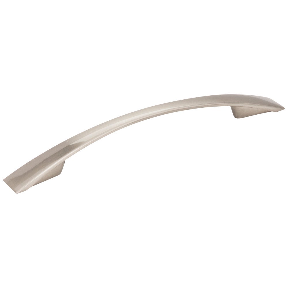 Hardware Resources 96 mm Center-to-Center Satin Nickel Flared Regan Cabinet Pull