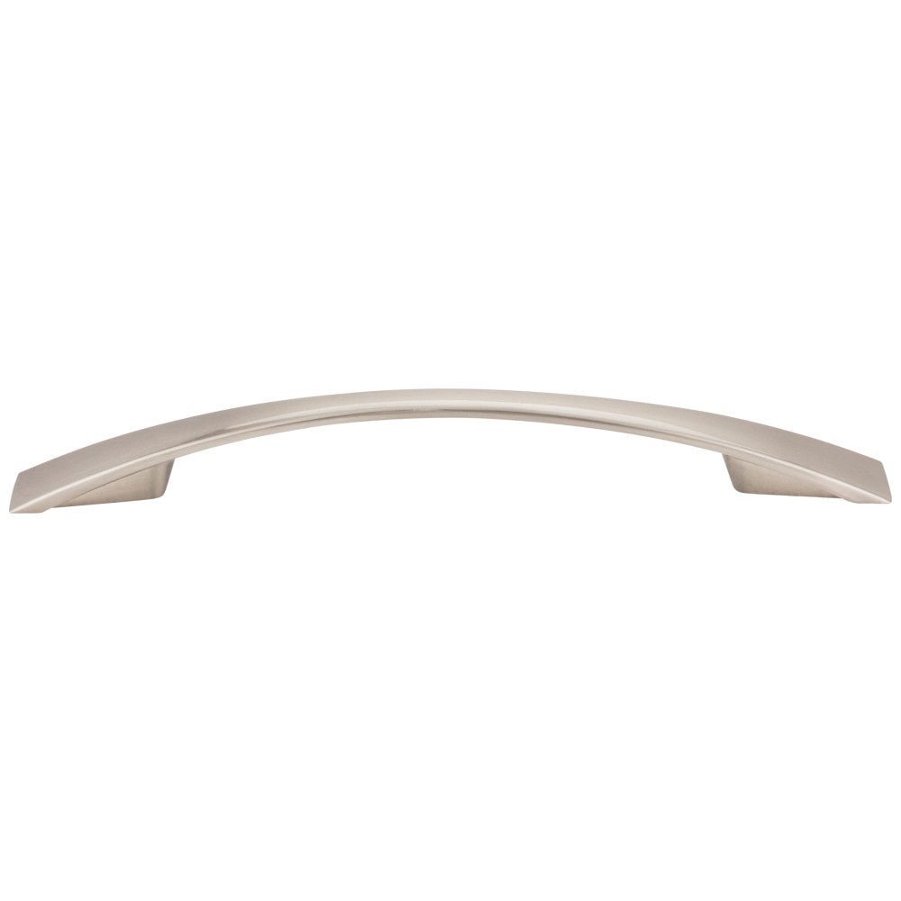 Hardware Resources 96 mm Center-to-Center Satin Nickel Flared Regan Cabinet Pull