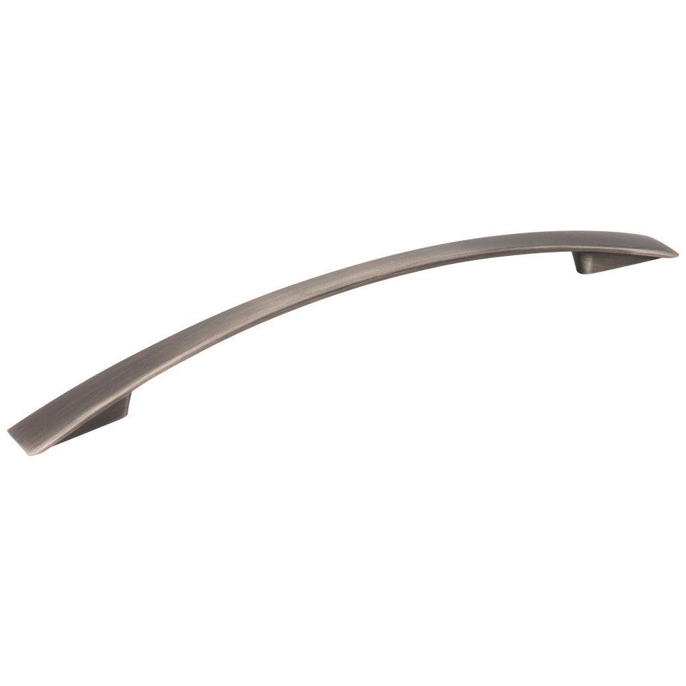 Hardware Resources 96 mm Center-to-Center Satin Nickel Flared Regan Cabinet Pull