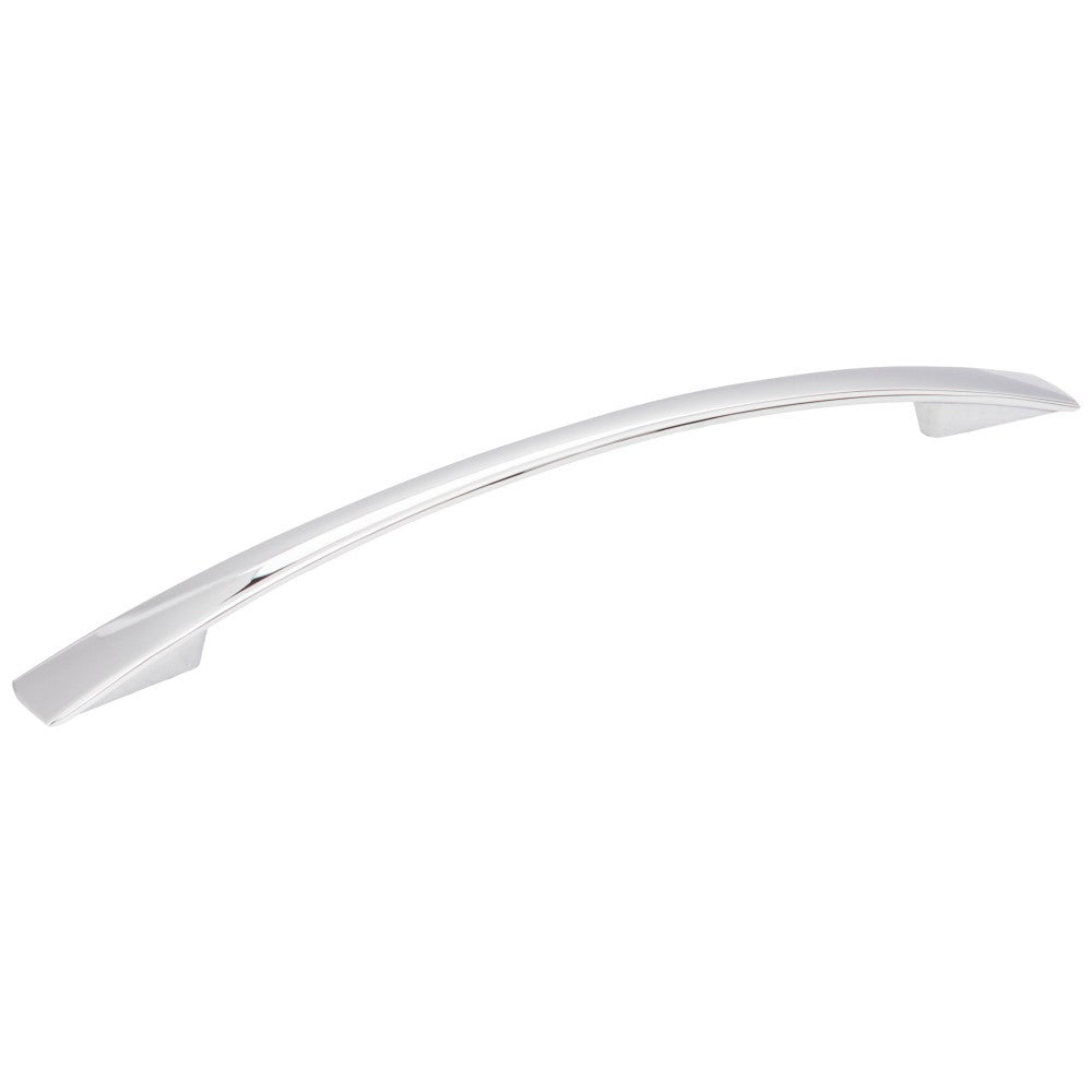 Hardware Resources 96 mm Center-to-Center Satin Nickel Flared Regan Cabinet Pull