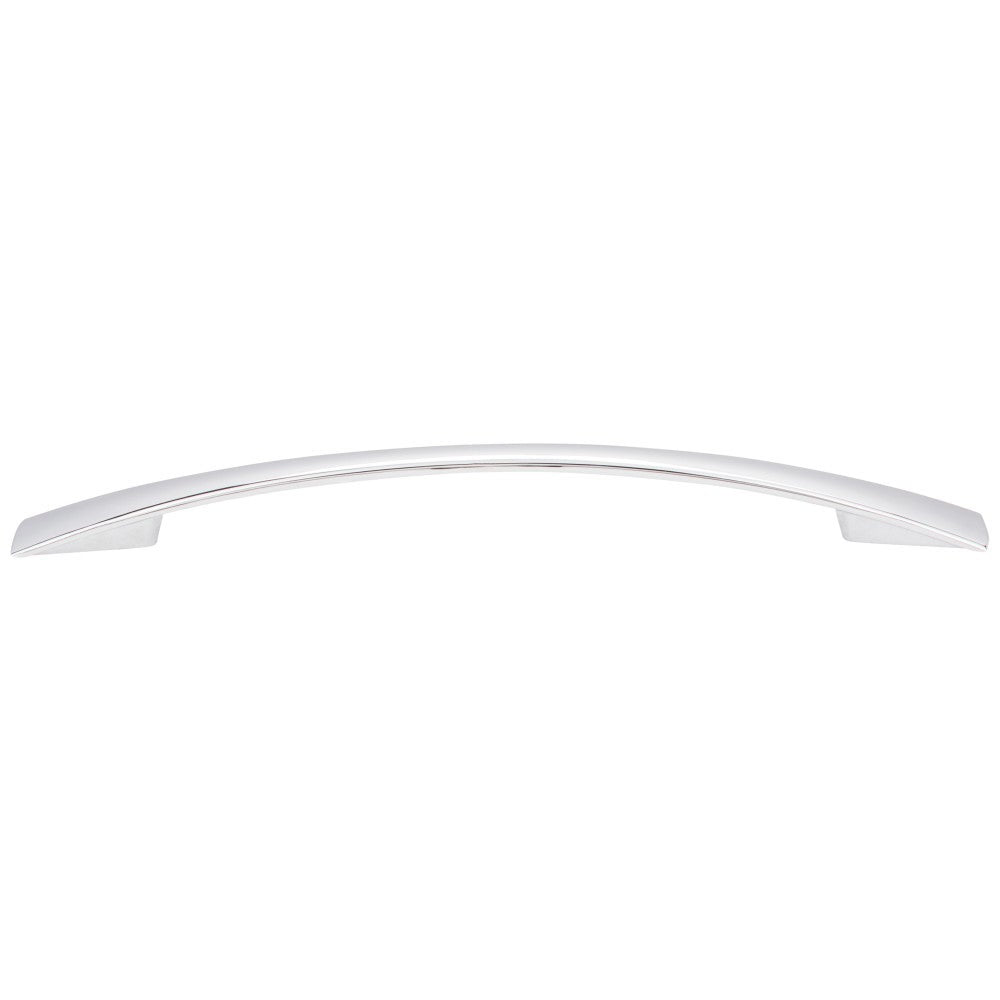 Hardware Resources 96 mm Center-to-Center Satin Nickel Flared Regan Cabinet Pull