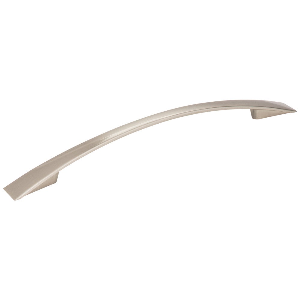 Hardware Resources 96 mm Center-to-Center Satin Nickel Flared Regan Cabinet Pull