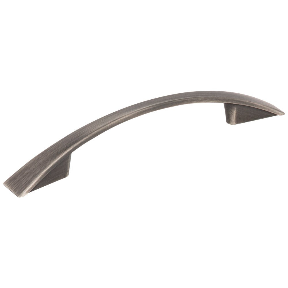 Hardware Resources 96 mm Center-to-Center Satin Nickel Flared Regan Cabinet Pull