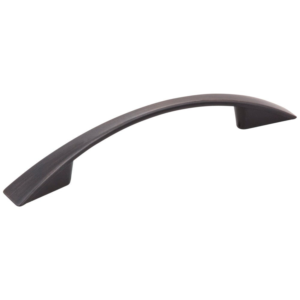 Hardware Resources 96 mm Center-to-Center Satin Nickel Flared Regan Cabinet Pull