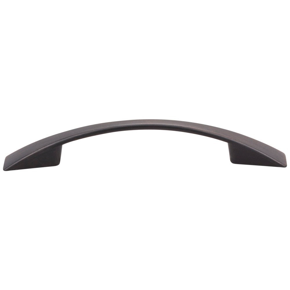 Hardware Resources 96 mm Center-to-Center Satin Nickel Flared Regan Cabinet Pull