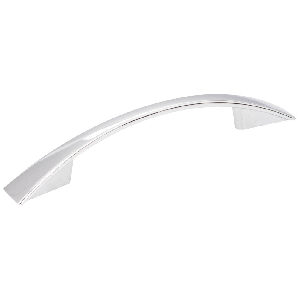 Hardware Resources 96 mm Center-to-Center Satin Nickel Flared Regan Cabinet Pull