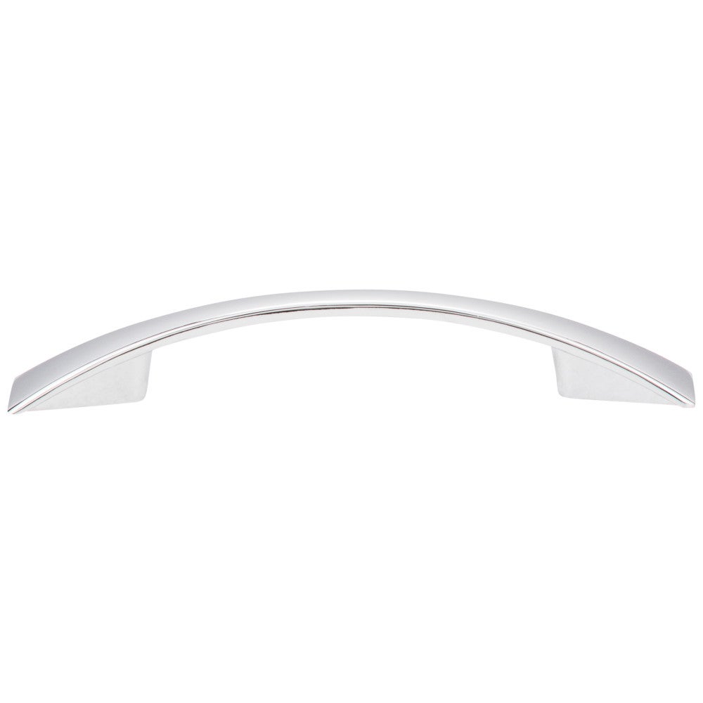Hardware Resources 96 mm Center-to-Center Satin Nickel Flared Regan Cabinet Pull