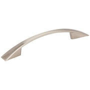 Hardware Resources 96 mm Center-to-Center Satin Nickel Flared Regan Cabinet Pull