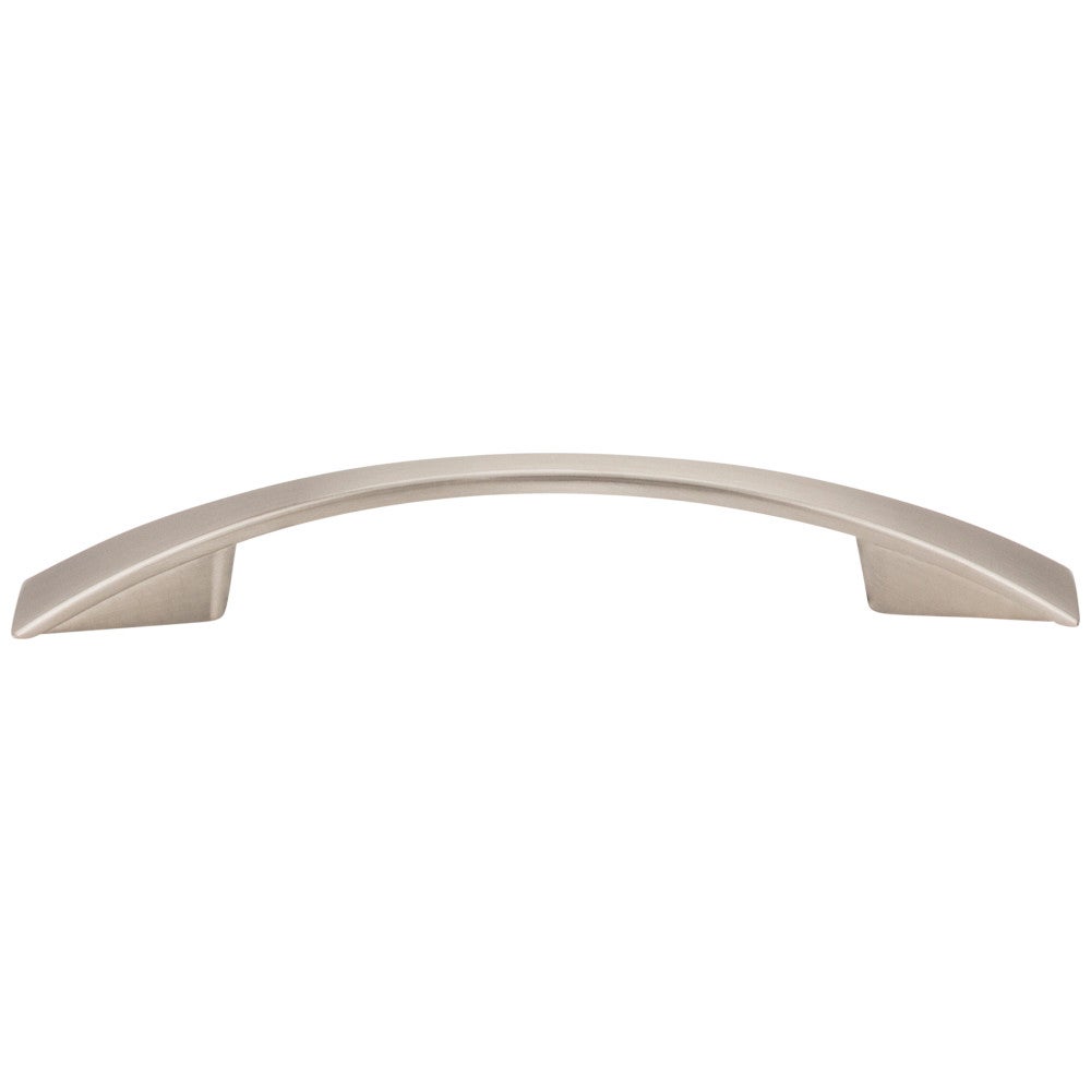 Hardware Resources 96 mm Center-to-Center Satin Nickel Flared Regan Cabinet Pull
