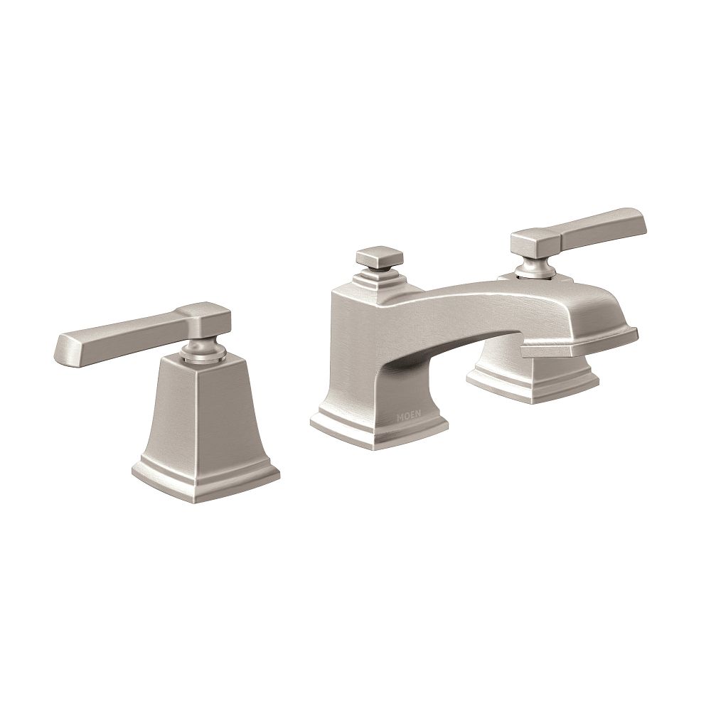 Boardwalk Two-Handle Widespread Bathroom Sink Faucet