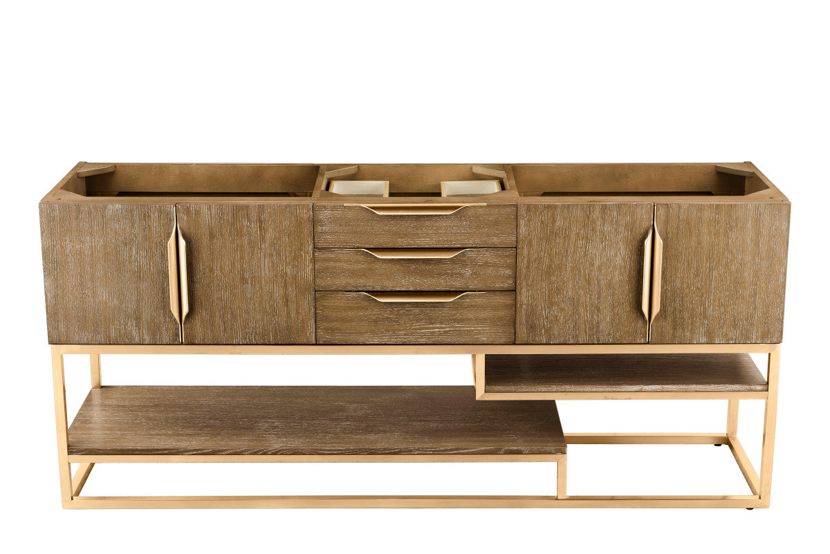 Columbia 72" Double Vanity Cabinet