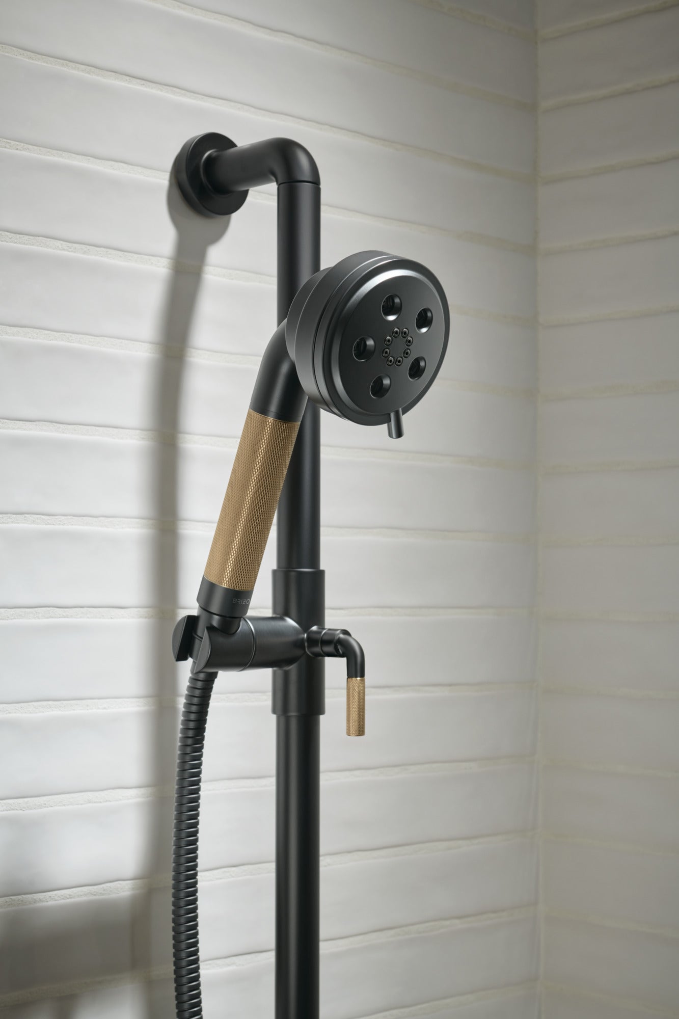 Brizo Litze® Slide Bar Handshower with H2OKinetic® Technology